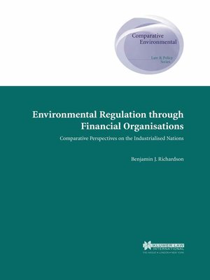 cover image of Environmental Regulation through Financial Organisations
